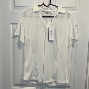 White Lady Hagen Golf Polo Brand New with Tags, Large